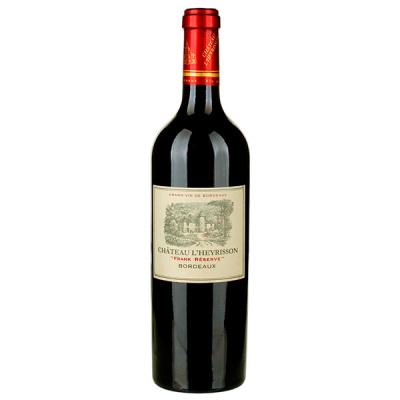 Вино Красное Сухое Chateau L'Heyrisson Frank Reserve Bordeaux 2021 0,75 л фото