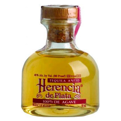 Текила Эренсия де Плата Аньехо 38% 0,05 л фото