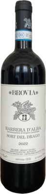 Вино Бровиа Сори' дель Драго Барбера д'Альба 2022 красное сухое 14,5% 0,75 л фото