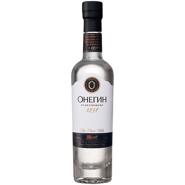 Водка Онегин 40% 0,375 л фото