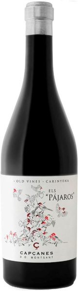 Вино Сельер де Капсанес Эльс Пажарос 2019 Красное Сухое 15% 0,75 л фото