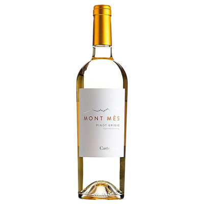 Вино Белое Сухое Castelfeder Mont Mes Pinot Grigio Vigneti delle Dolomiti 2022 0,75 л фото