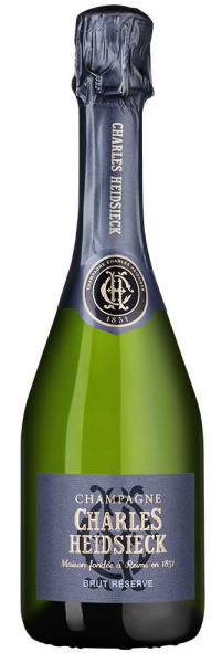 Шампанское Шарль Хайдсик Брют Резерв 2020 Белое Брют 12% 0,375 л фото