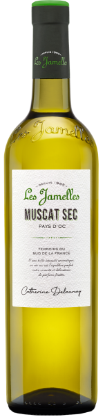 Вино Баде Клеман Ле Жамель Мускат 2024 Белое Сухое 13% 0,75 л фото