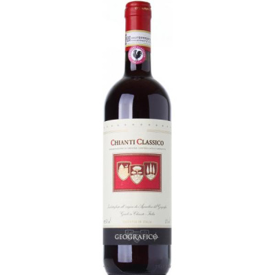 Вино Джеографико Кьянти Классико 2021 красное сухое 13,5% 0,75 л фото