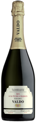 Вино игристое Вальдо Риве ди Сан Пьетро ди Барбоцца Экстра Брют 2023 Белое Экстра Брют 11,5% 0,75 л фото