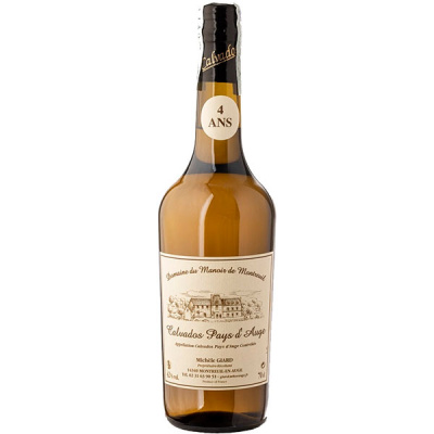 Кальвадос Домен дю Мануар де Монтрей 4 года Пэи д'Ож 42% 0,7 л фото