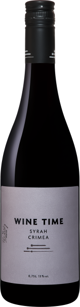 Вино Вейн унд Вассер Вайн Тайм Сира Крым 2022 красное сухое 13% 0,75 л фото