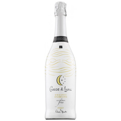 Вино игристое Анна Спинато Гочче ди Луна белое сладкое безалкогольное 0,75 л фото