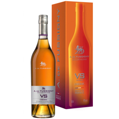 Коньяк А. де Фуссиньи Селлар Бленд ВС 40% 0,5 л фото