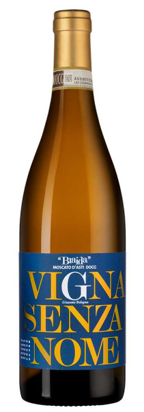 Вино игристое Браида Винья Сенца Номе Москато д'Асти 2024 Белое Сладкое 5,5% 0,75 л фото