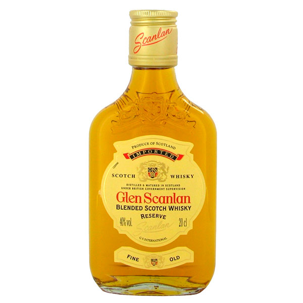 Виски Глен Сканлан 3 года 40% 0,2 л фото