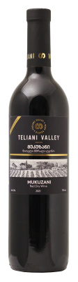 Вино Телиани Вели Мукузани 2021 красное сухое 13% 0,75 л фото