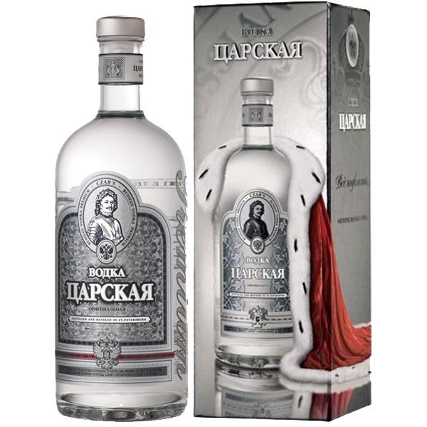 Водка Царская Оригинальная 40% 0,7 л в п/у фото