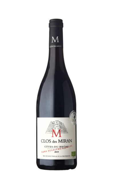 Вино Кло де Миран Сан Сульфит 2021 красное сухое 14,5% 0,75 л фото
