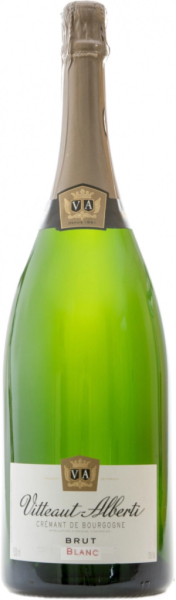 Вино игристое Витто Альберти Креман де Бургонь Блан Брют Белое Брют 12,5% 1,5 л фото