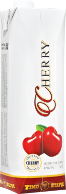 Плодовое вино Вино Зупа Вишня полусладкое 9% 1 л фото