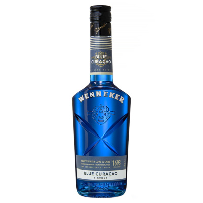 Ликер Веннекер Голубой Кюрасао 24% 0,7 л фото