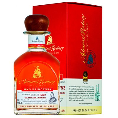 Ром Адмирал Родни Принцесса 40% 0,7 л в п/у фото