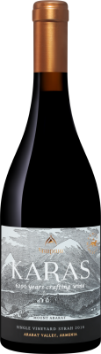 Вино Тьеррас де Армения Карас Сингл Виньярд Сира Араратская Долина 2021 красное сухое 15,5% 0,75 л фото
