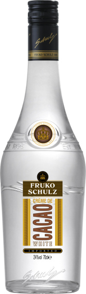 Ликер Фруко Шульц Крем де Какао Вайт 24% 0,7 л фото