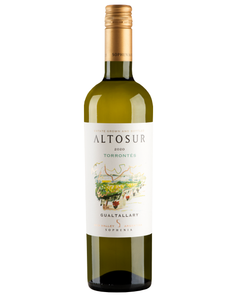Вино Финка Софениа Альтосур Торронтес Тупунгато 2024 белое сухое 12,5% 0,75 л фото