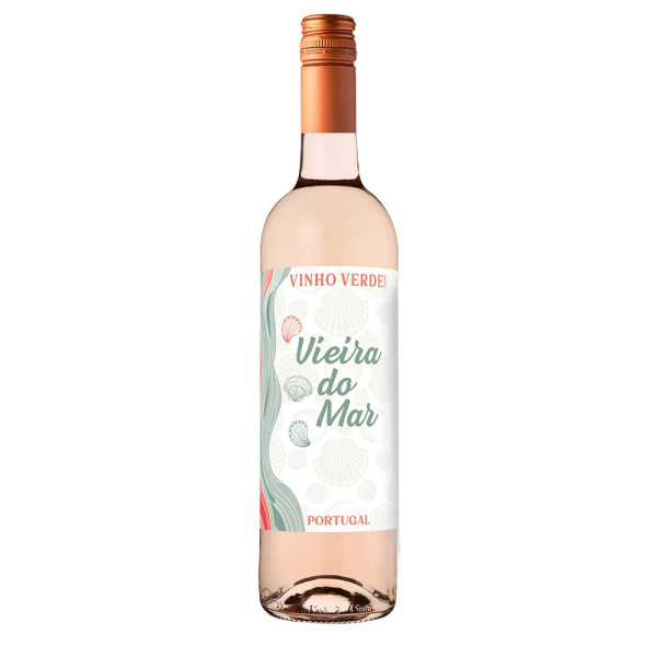 Вино Виейра Ду Мар Розе 2024 розовое полусухое 9,5% 0,75 л фото