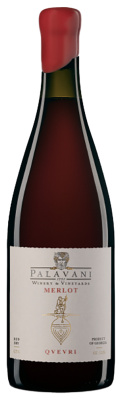 Вино Палавани Мерло Квеври 2021 красное сухое 12% 0,75 л фото