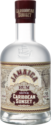 Ром Кариббеан Сансет Ямайка Сильвер 40% 0,5 л фото