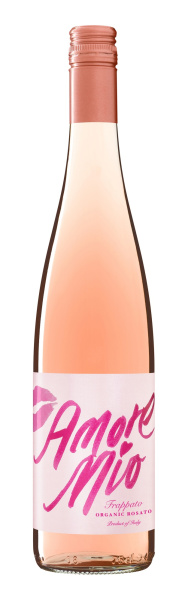 Вино Аморе Мио Органик и Веган 2020 розовое полусухое 12% 0,75 л фото