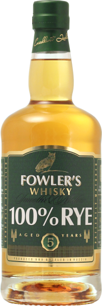 Виски Фоулер'с Ржаной 40% 0,7 л фото