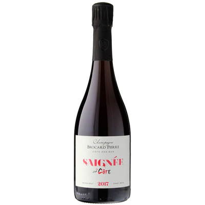 Вино игристое Брокар Пьер Сэнье де ля Кот Экстра Брют Шампань 2017 розовое 12% 0,75 л фото
