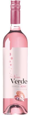 Вино Ново Верде Розовое 2022 розовое полусухое 9,5% 0,75 л фото