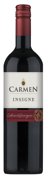 Вино Кармен Инсигне Каберне Совиньон 2022 Красное Сухое 13% 0,75 л фото