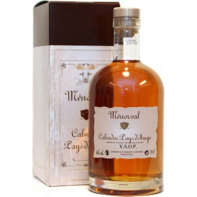 Кальвадос Менорвал ВСОП Пэи д'Ож 40% 0,7 л в п/у фото