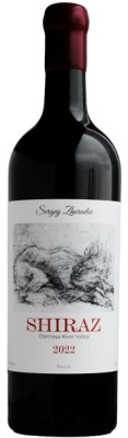 Вино Сергей Журавлев Шираз Крым Чернореченская Долина 2022 красное сухое 12,8% 0,75 л фото