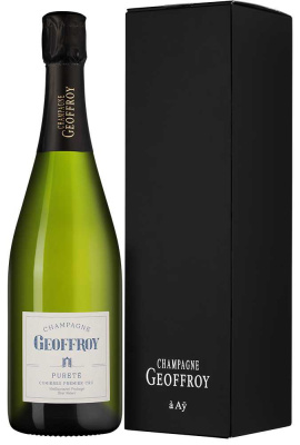 Шампанское Жофруа Пюрте Премье Крю Брют Натюр в п/у 2019 Белое Экстра Брют 12,5% 0,75 л фото