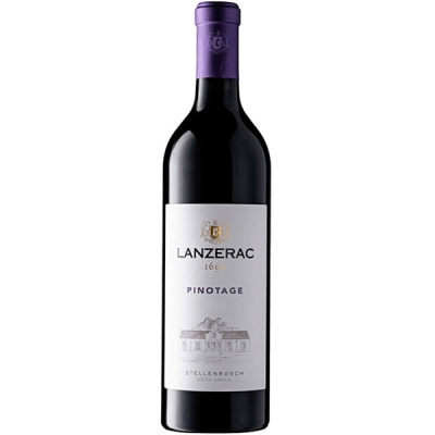 Вино Красное Сухое Lanzerac Pinotage Stellenbosch 2021 0,75 л фото