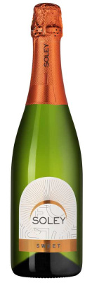 Вино игристое Салтон Солей Свит 2024 Белое Сладкое 7,5% 0,75 л фото