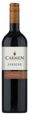 Вино Кармен Инсигне Карменер 2022 Красное Сухое 13% 0,75 л фото
