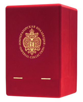 Водка Императорская Коллекция Яйцо Фаберже Розовый Мрамор в бархатной п/у 40% 0,7 л фото