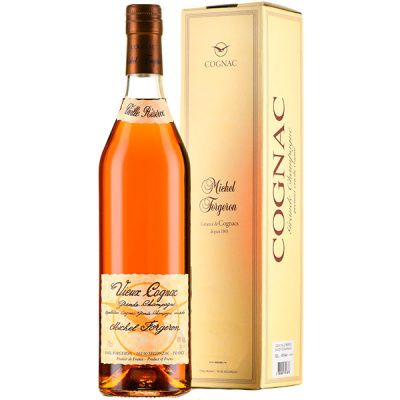 Коньяк Мишель Форжерон Вьей Резерв Гранд Шампань 45% 0,7 л в п/у фото