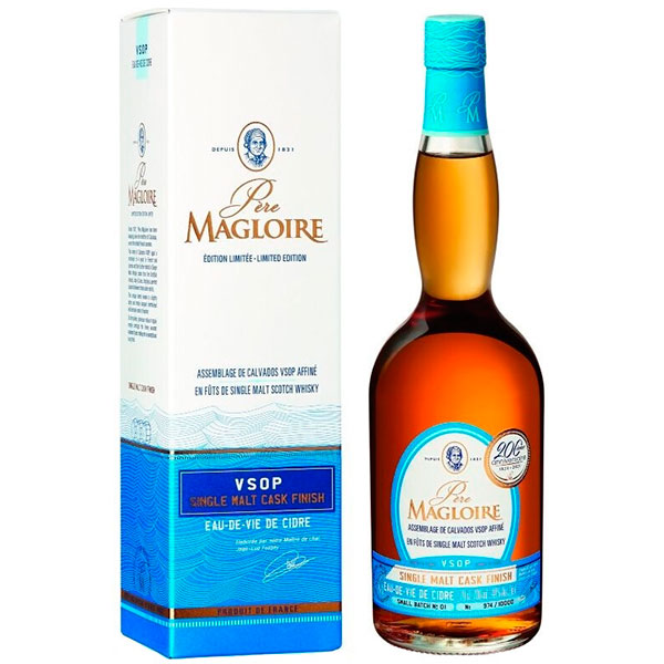 Кальвадос Пер Маглуар ВСОП Сингл Молт Каск Финиш 40% 0,7 л в п/у фото