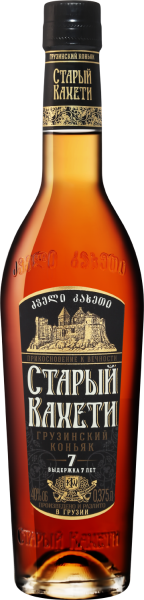 Бренди Старый Кахети 7 Лет 40% 0,375 л фото