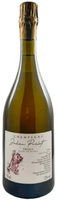 Вино игристое Жульен Преля Прель Блан де Блан Шампань 2022 белое экстра брют 12% 0,75 л фото