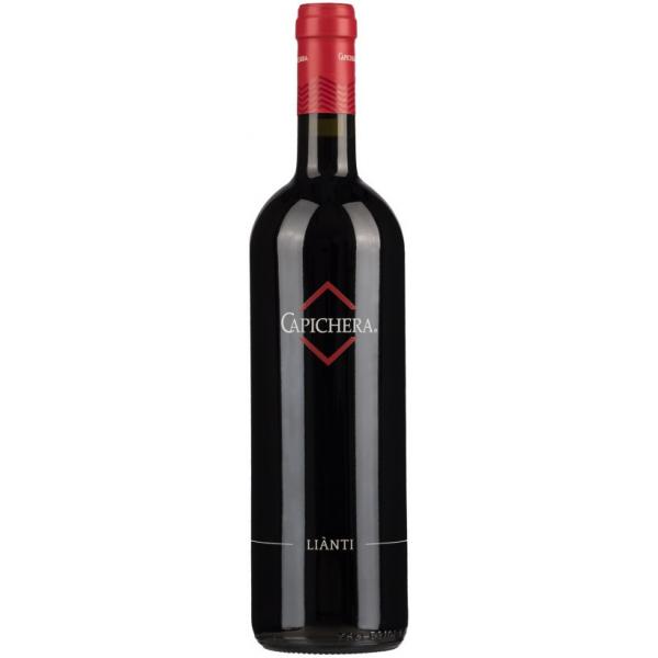 Вино Капикера Лианти Изола дей Нураги 2020 красное сухое 14% 0,75 л фото