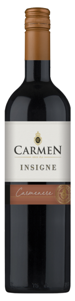 Вино Кармен Инсигне Карменер 2022 Красное Сухое 13% 0,75 л фото