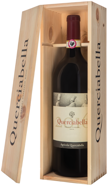 Вино Кверчабелла Кьянти Классико в дер. кор. 2020 Красное Сухое 14% 1,5 л фото