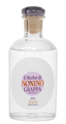 Граппа Нонино Иль Мерло Моновитиньо в п/у 2018 41% 0,1 л фото