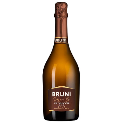 Вино игристое Бруни Просекко Брют белое 11% 0,75 л фото